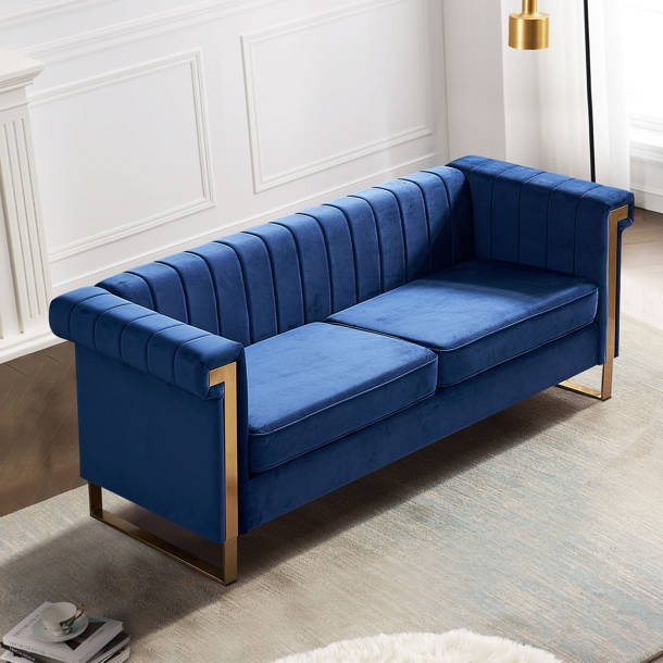 Everly Quinn Emerico Velvet Upholstered Side Chair & Reviews Wayfair